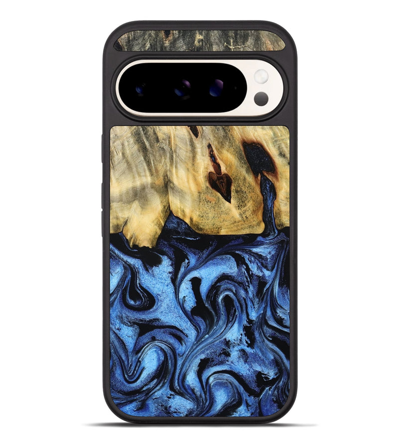 Pixel 10 Pro XL Wood Phone Case - Taya (Blue, 805138)