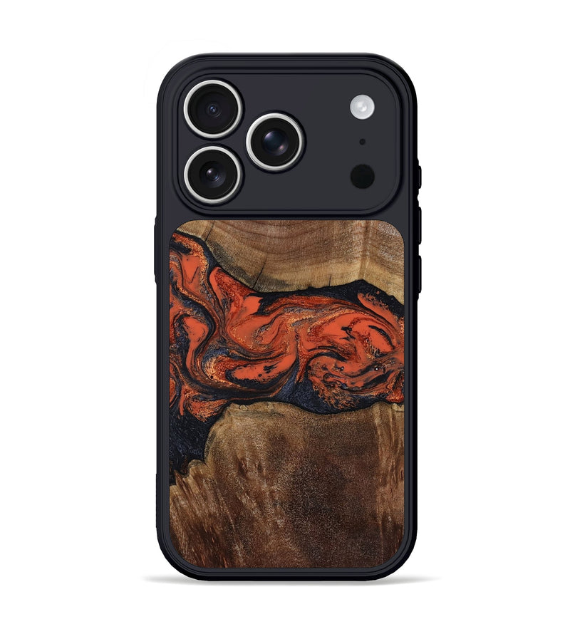 iPhone 17 Pro Wood Phone Case - Kirstin (Red, 805177)