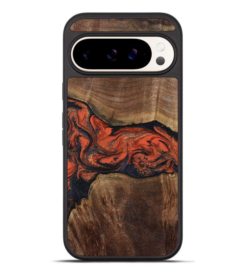 Pixel 10 Pro XL Wood Phone Case - Kirstin (Red, 805177)