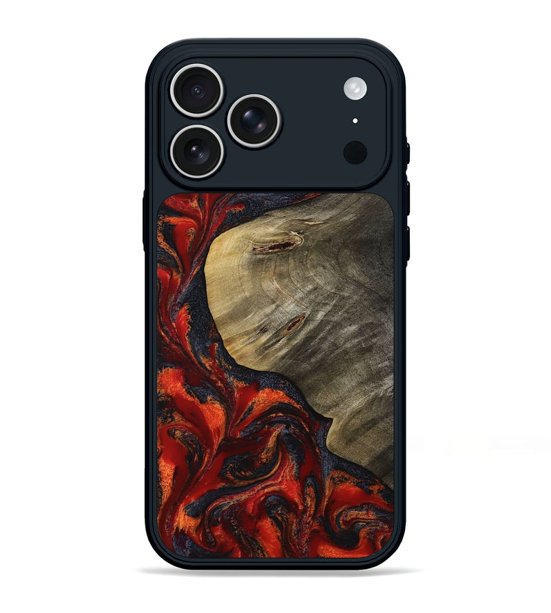 iPhone 17 Pro Max Wood Phone Case - Azul (Red, 805181)