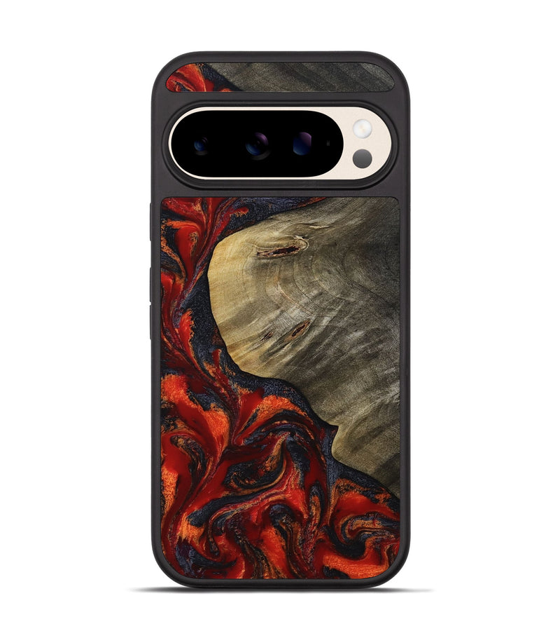 Pixel 10 Wood Phone Case - Azul (Red, 805181)
