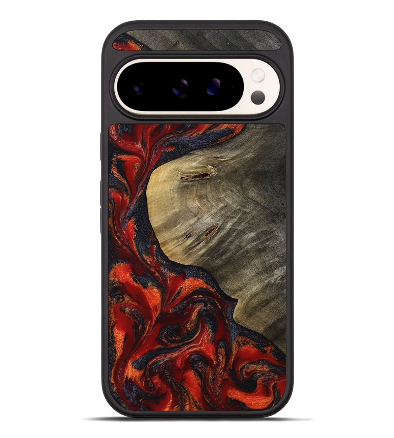 Pixel 10 Pro XL Wood Phone Case - Azul (Red, 805181)