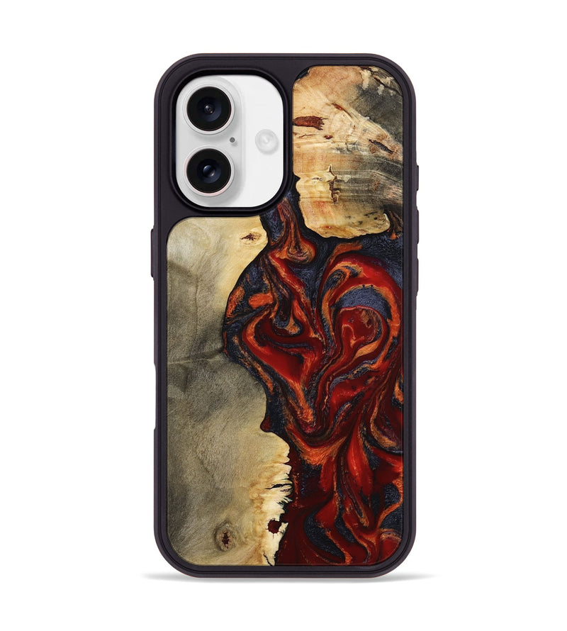 iPhone 17 Wood Phone Case - Van (Red, 805182)