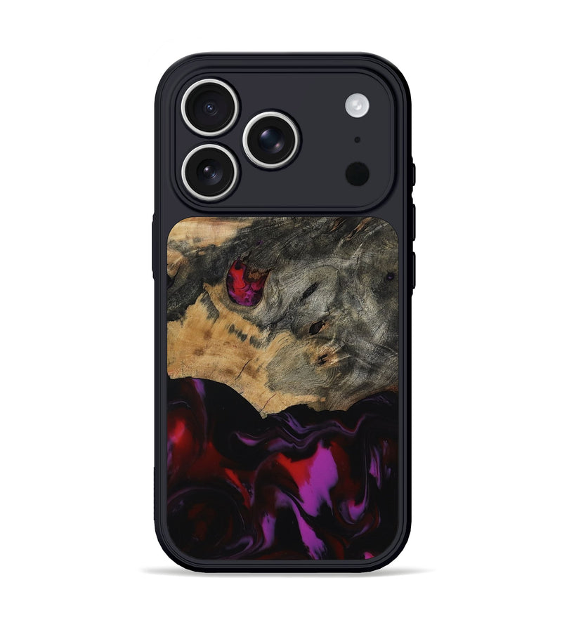 iPhone 17 Pro Wood Phone Case - Legend (Red, 805183)