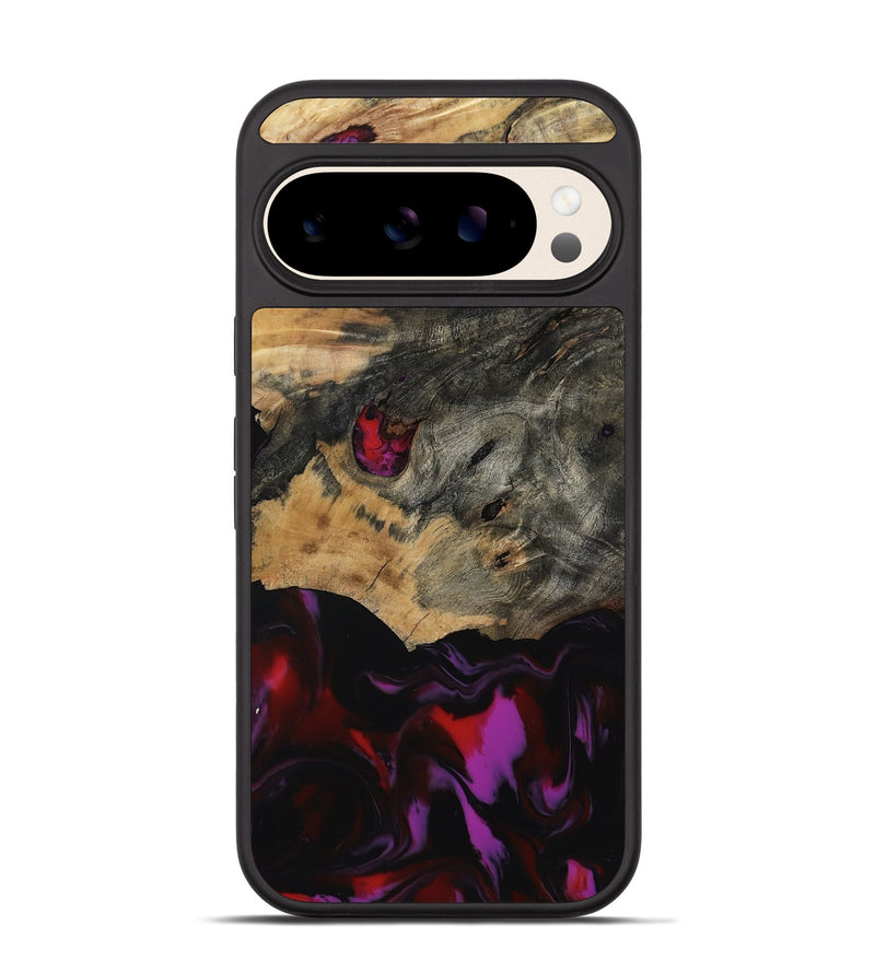 Pixel 10 Wood Phone Case - Legend (Red, 805183)