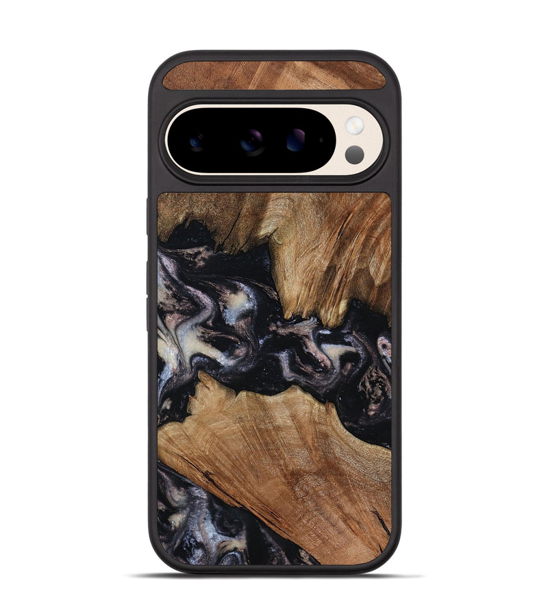 Pixel 10 Wood Phone Case - Terri (Black & White, 805191)