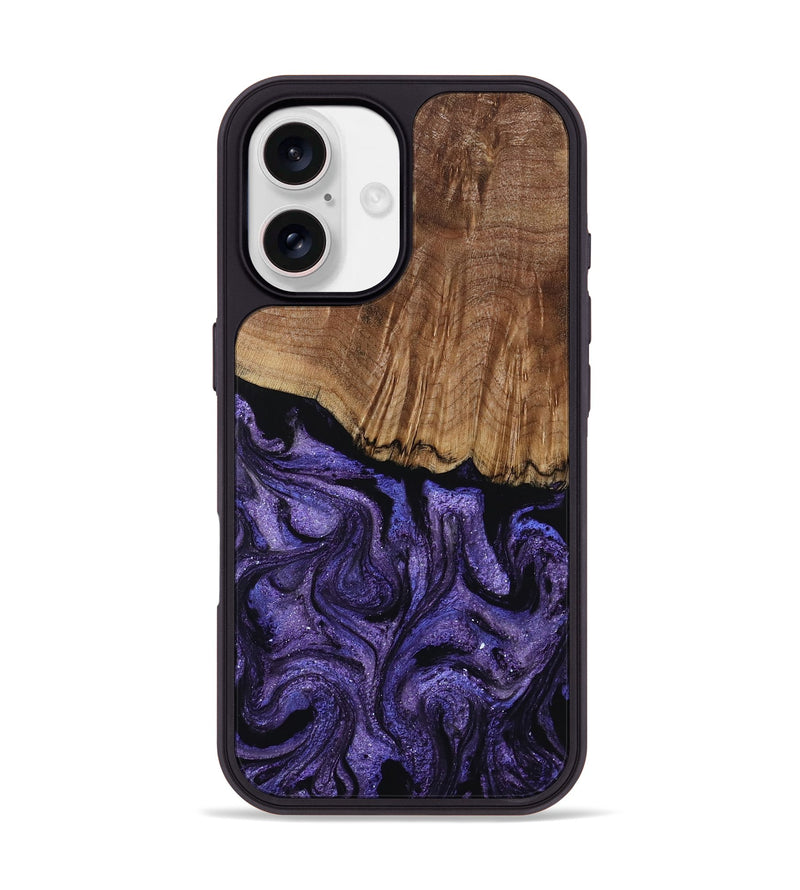 iPhone 17 Wood Phone Case - Lavern (Purple, 805203)