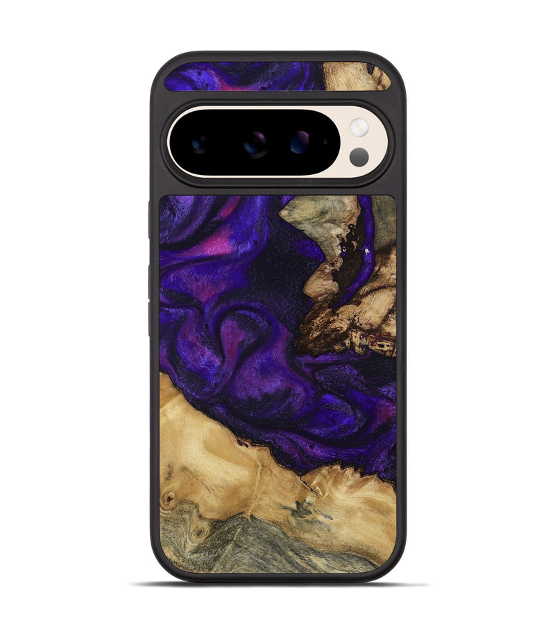 Pixel 10 Wood Phone Case - Mya (Purple, 805207)