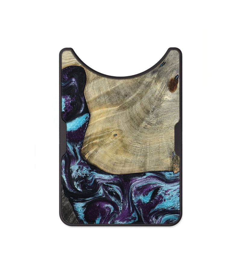 Alloy Wood Wallet - Aylin (Purple, 805211)