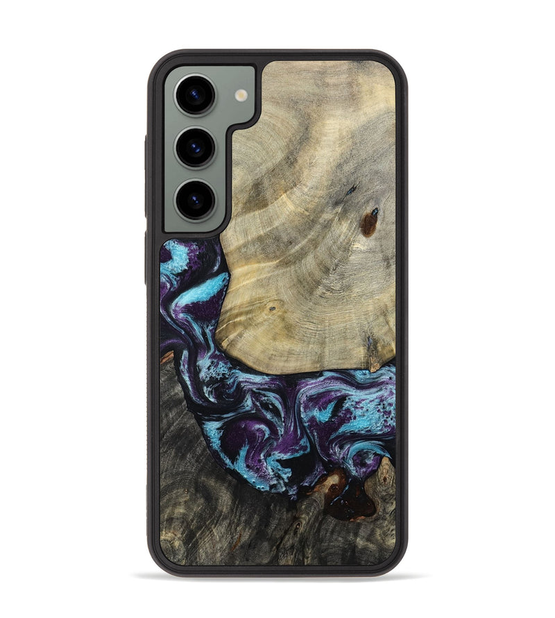 Galaxy S23 Plus Wood Phone Case - Aylin (Purple, 805211)