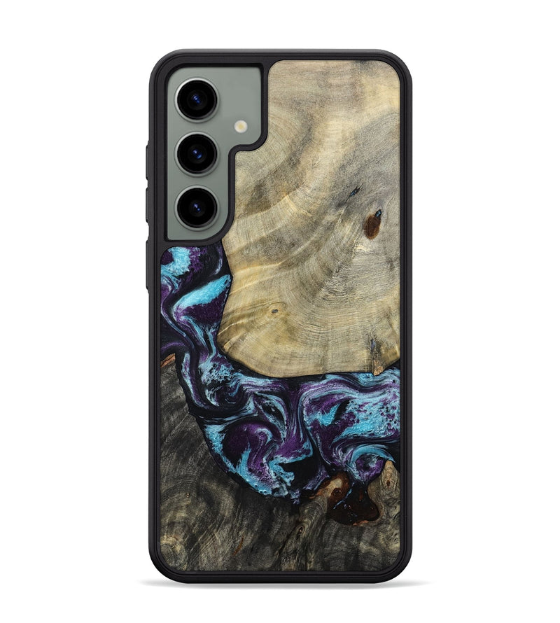 Galaxy S24 Plus Wood Phone Case - Aylin (Purple, 805211)