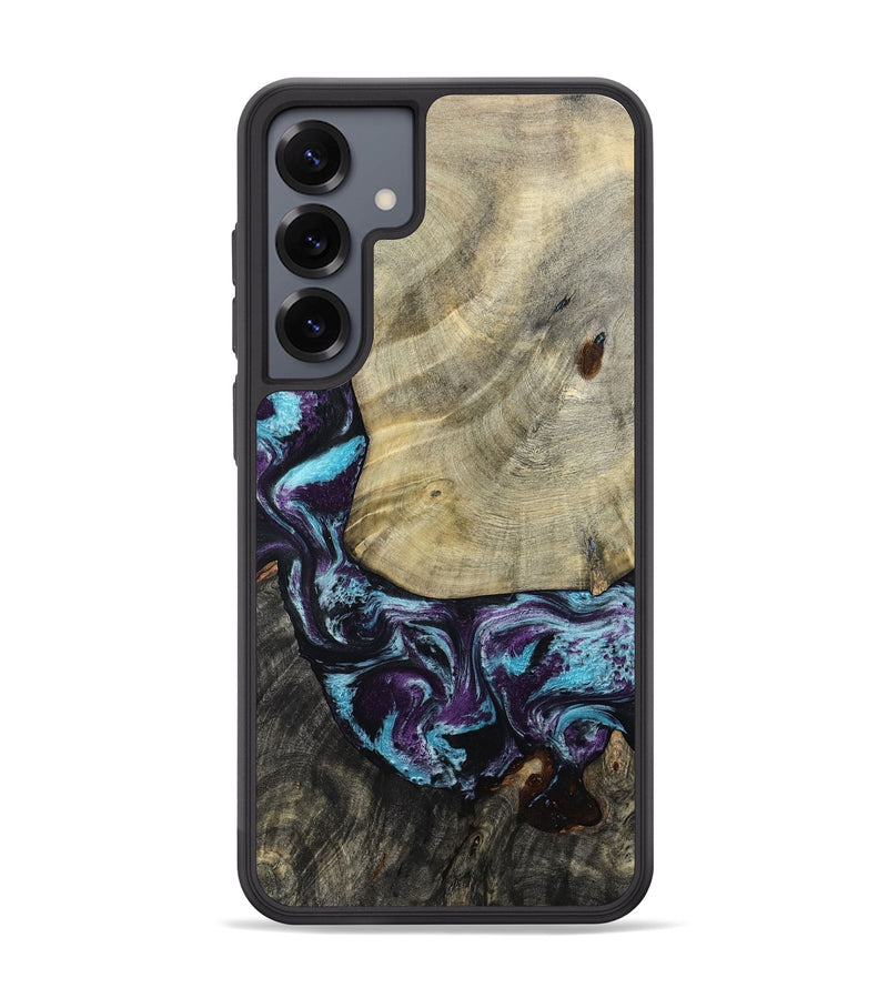 Galaxy S25 Plus Wood Phone Case - Aylin (Purple, 805211)
