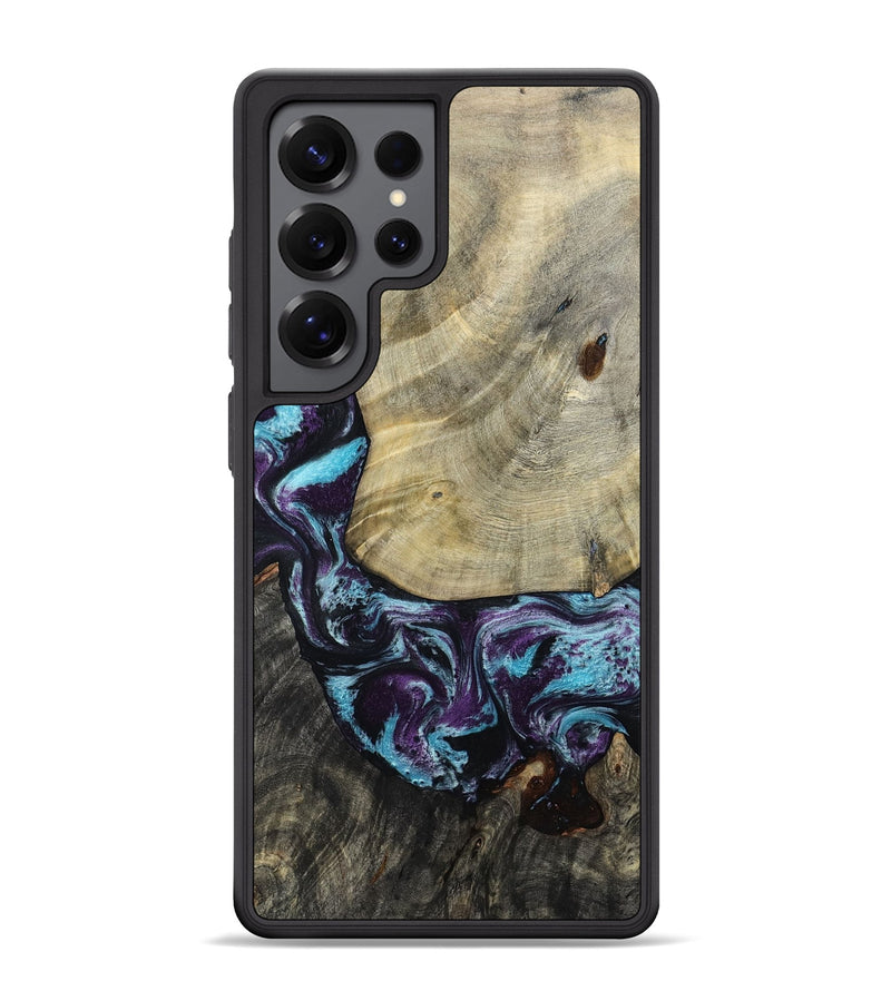 Galaxy S25 Ultra Wood Phone Case - Aylin (Purple, 805211)