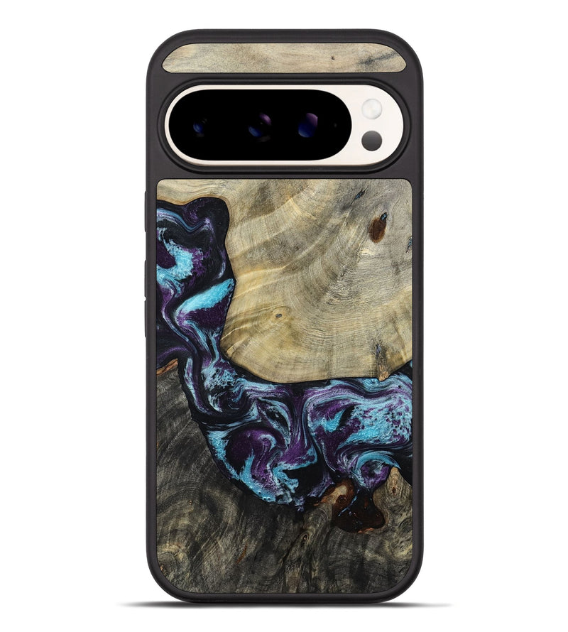 Pixel 10 Pro XL Wood Phone Case - Aylin (Purple, 805211)