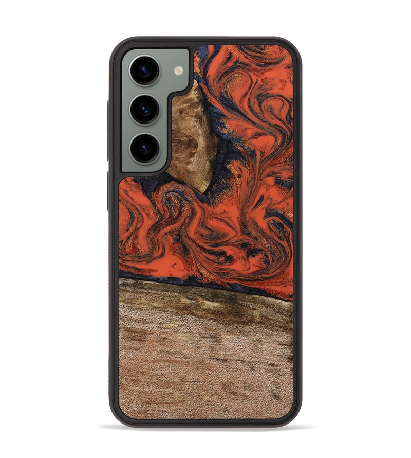 Galaxy S23 Plus Wood Phone Case - Vallie (Red, 805215)