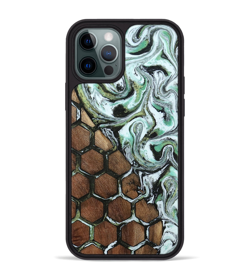 iPhone 12 Pro Max Wood Phone Case - Gerard (Pattern, 805217)