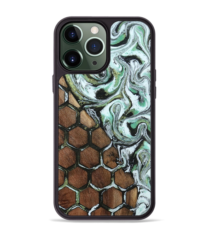 iPhone 13 Pro Max Wood Phone Case - Gerard (Pattern, 805217)