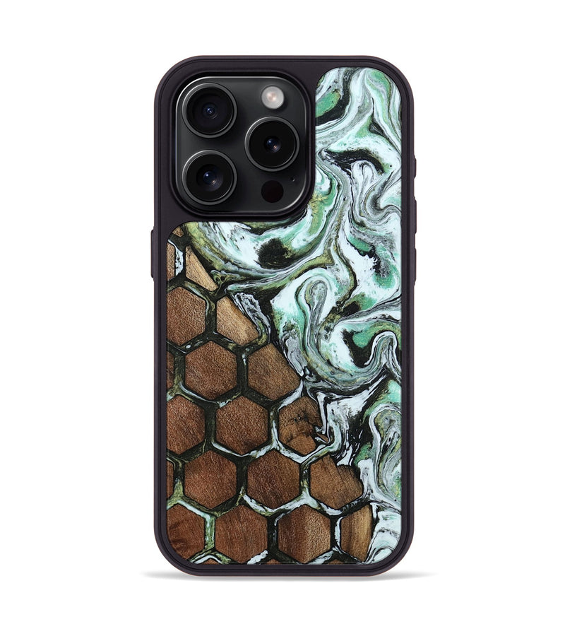 iPhone 15 Pro Wood Phone Case - Gerard (Pattern, 805217)