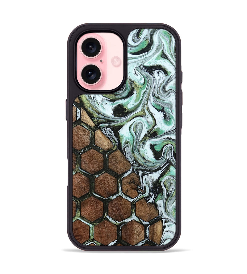 iPhone 16 Wood Phone Case - Gerard (Pattern, 805217)