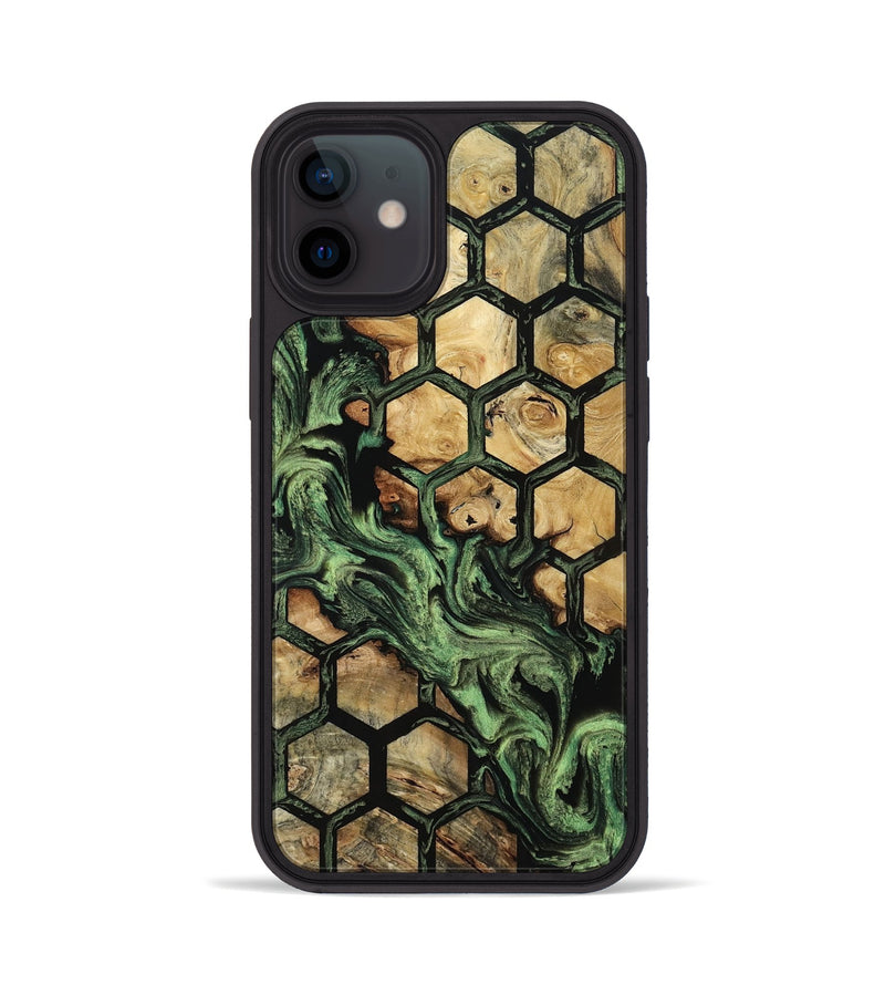 iPhone 12 Wood Phone Case - Kairi (Pattern, 805219)
