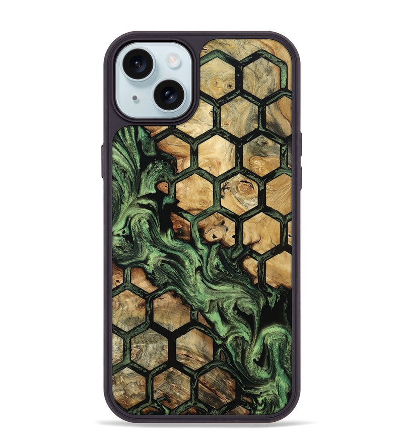 iPhone 15 Plus Wood Phone Case - Kairi (Pattern, 805219)