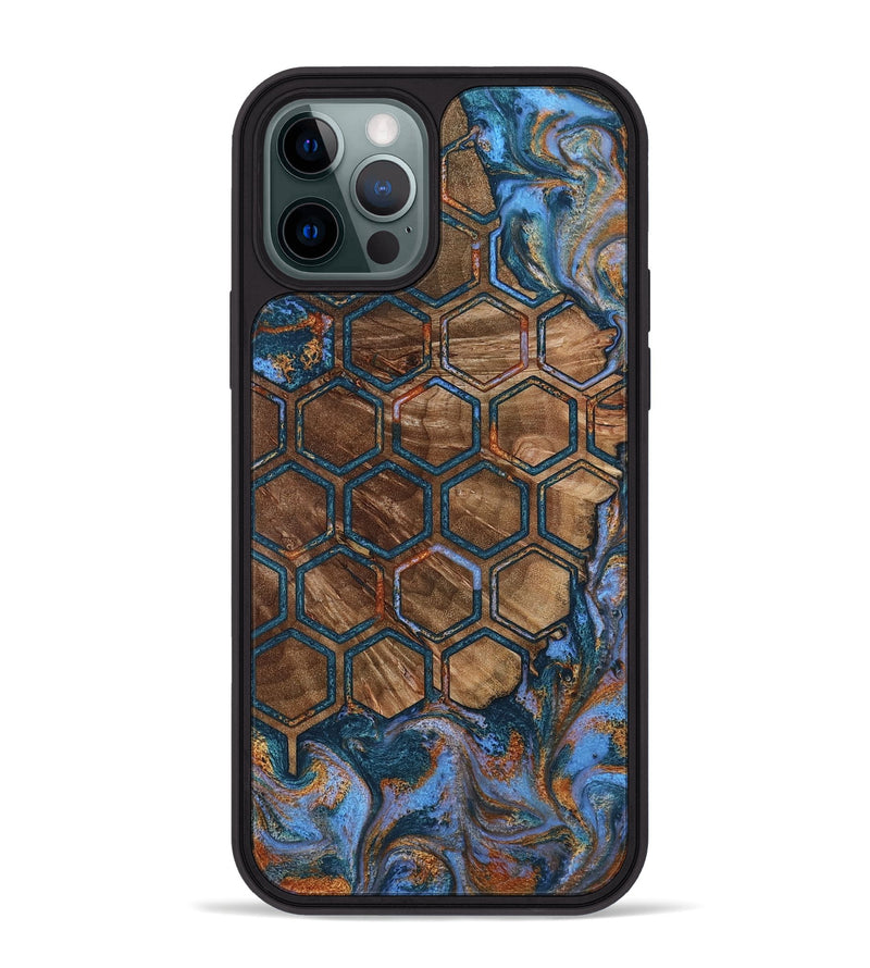 iPhone 12 Pro Max Wood Phone Case - Kyree (Pattern, 805220)