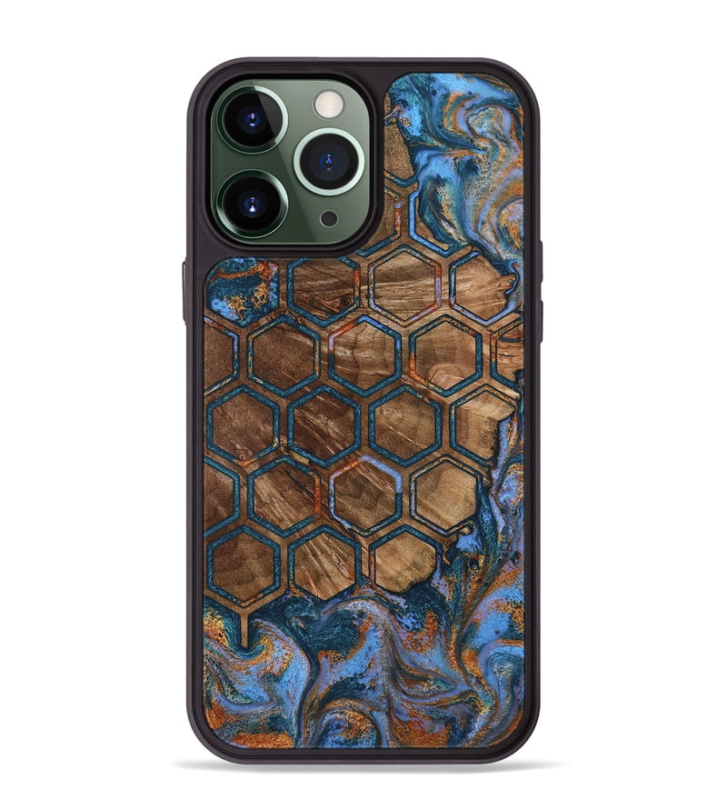 iPhone 13 Pro Max Wood Phone Case - Kyree (Pattern, 805220)