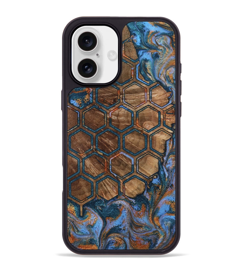 iPhone 16 Plus Wood Phone Case - Kyree (Pattern, 805220)