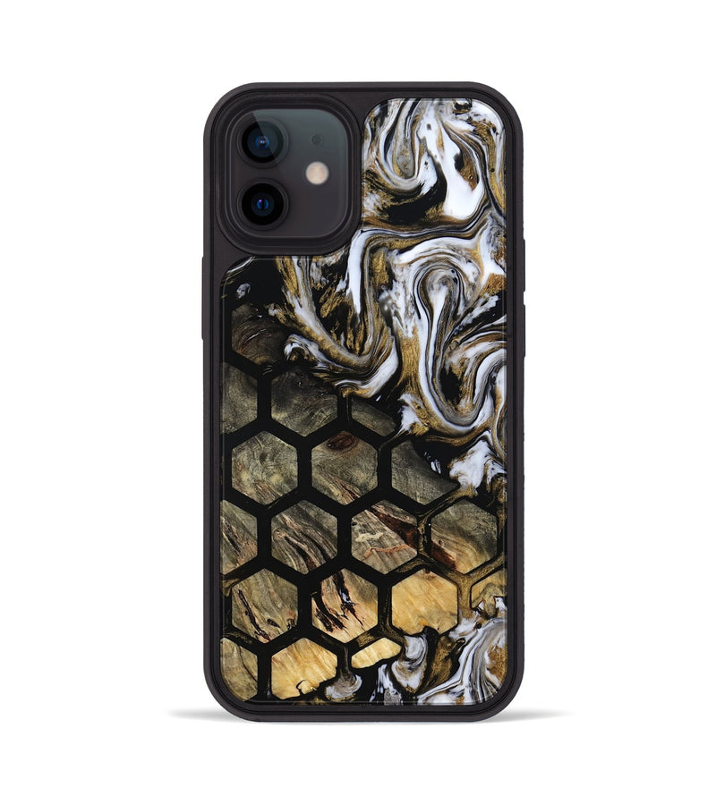 iPhone 12 Wood Phone Case - Sudie (Pattern, 805221)