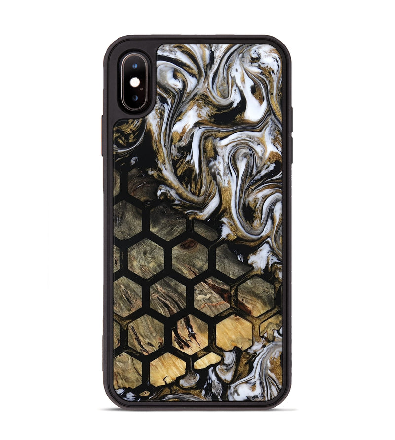 iPhone Xs Max Wood Phone Case - Sudie (Pattern, 805221)