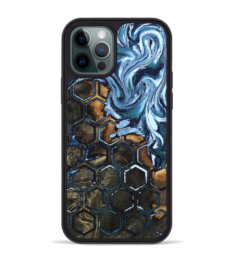 iPhone 12 Pro Max Wood Phone Case - Mason (Pattern, 805222)