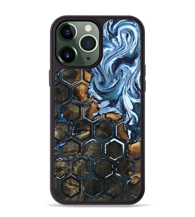 iPhone 13 Pro Max Wood Phone Case - Mason (Pattern, 805222)
