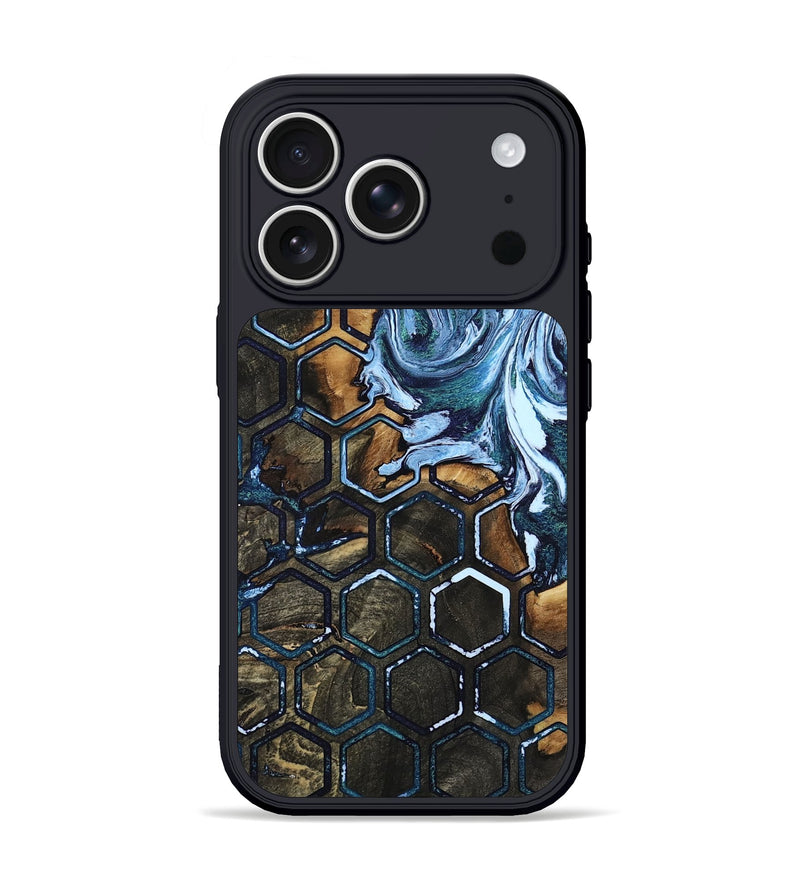 iPhone 17 Pro Wood Phone Case - Mason (Pattern, 805222)