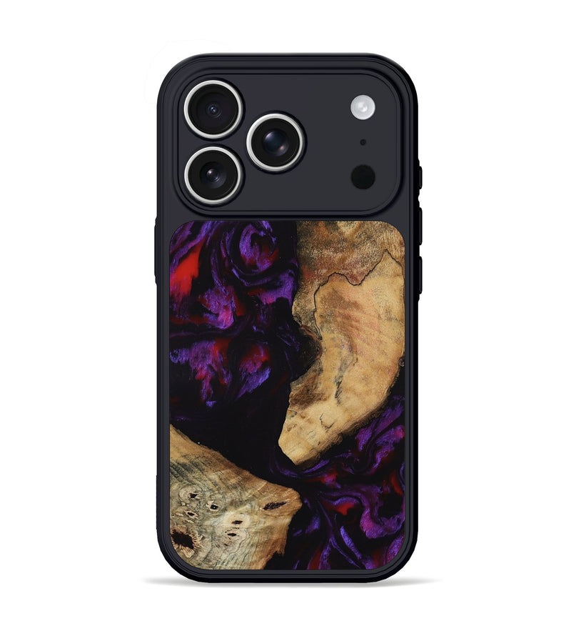 iPhone 17 Pro Wood Phone Case - Krysta (Purple, 805274)