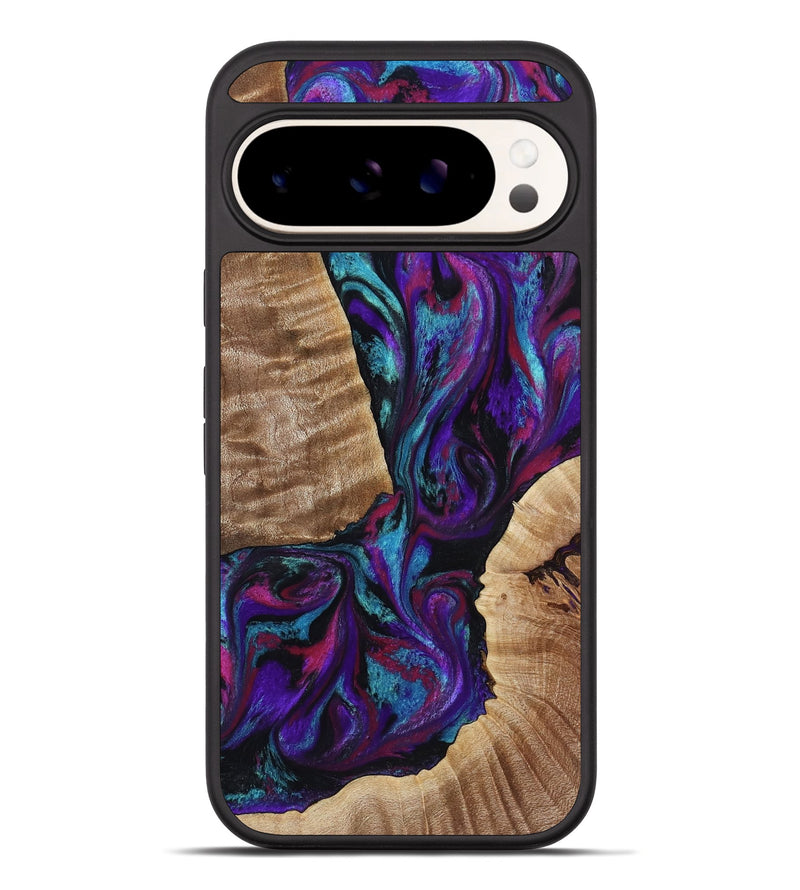 Pixel 10 Pro XL Wood Phone Case - Harlee (Purple, 805275)