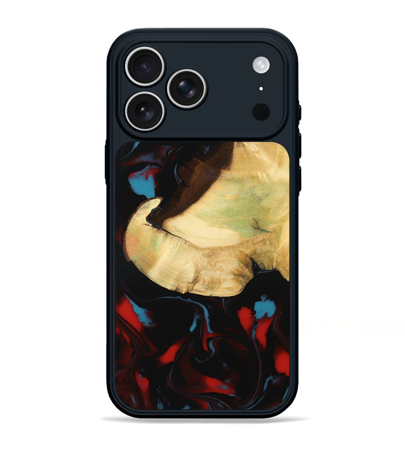 iPhone 17 Pro Max Wood Phone Case - Casimer (Red, 805280)