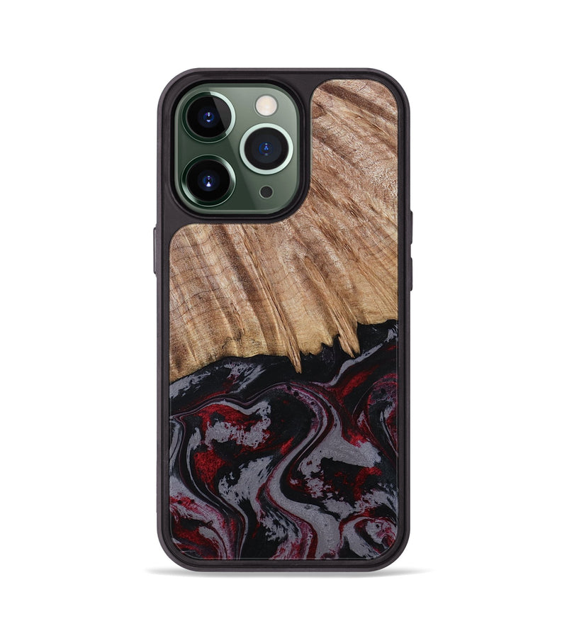 iPhone 13 Pro Wood Phone Case - Meyer (Red, 805282)