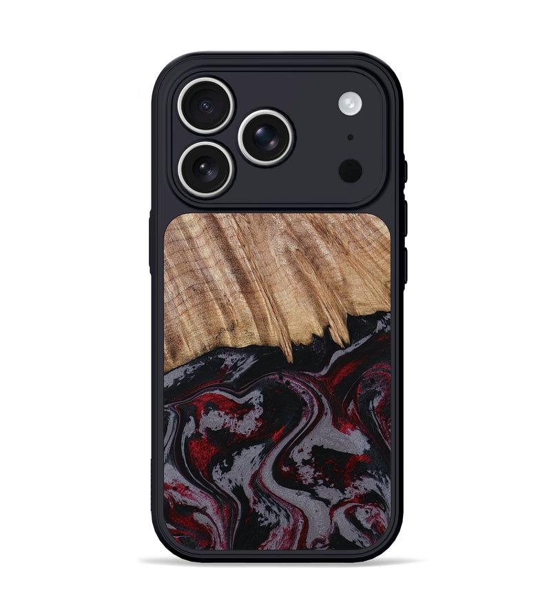 iPhone 17 Pro Wood Phone Case - Meyer (Red, 805282)