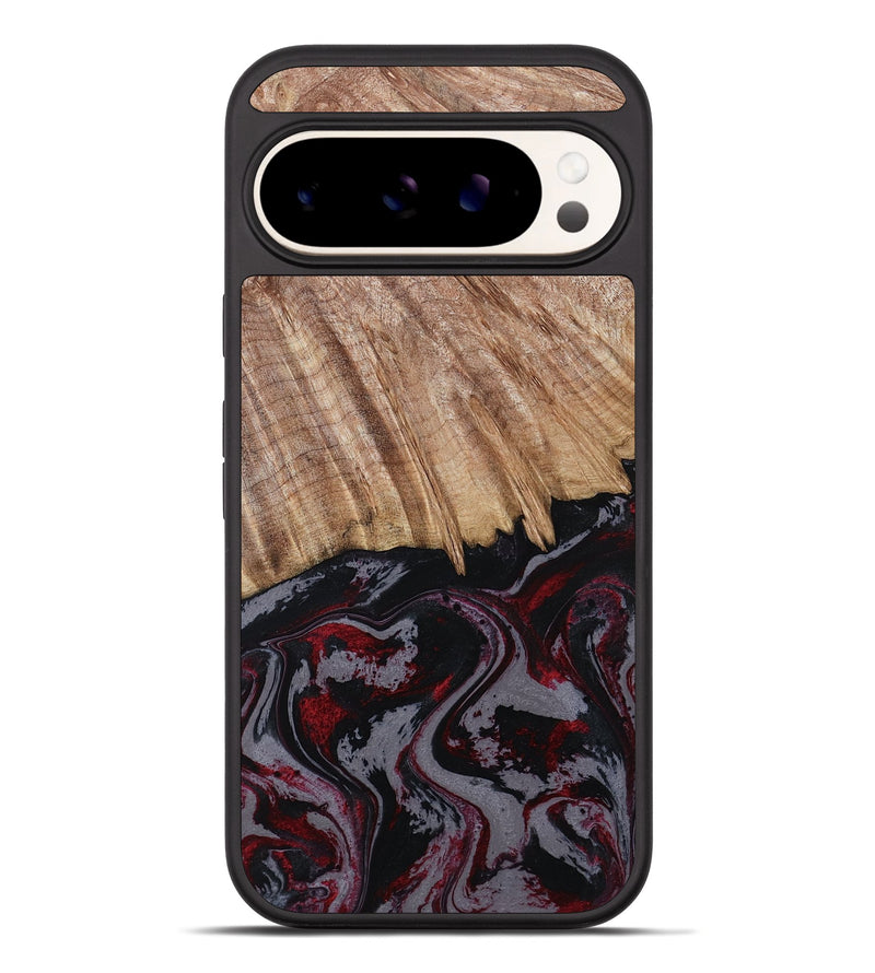 Pixel 10 Pro XL Wood Phone Case - Meyer (Red, 805282)