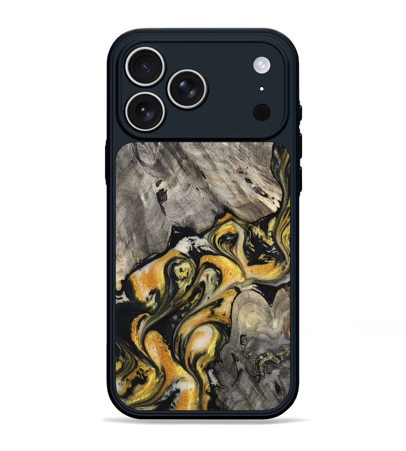 iPhone 17 Pro Max Wood Phone Case - Coleman (Black & White, 805284)
