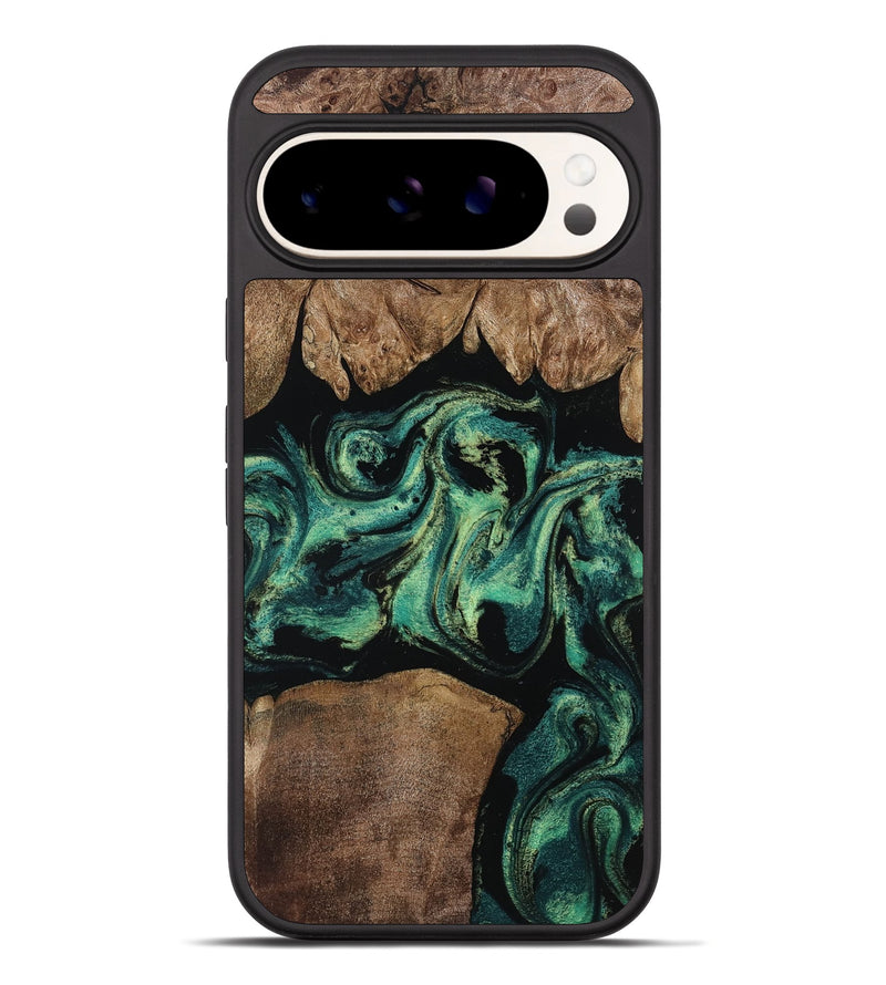 Pixel 10 Pro XL Wood Phone Case - Journee (Green, 805287)