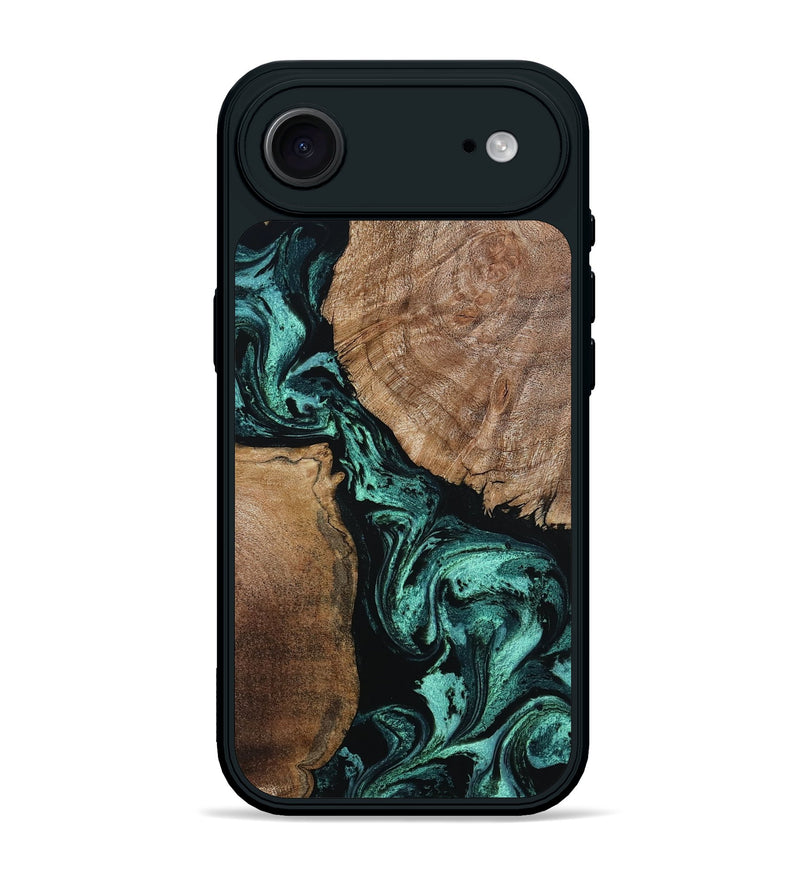 iPhone 17 Air Wood Phone Case - Elvis (Green, 805290)