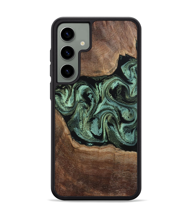 Galaxy S24 Plus Wood Phone Case - Alycia (Green, 805291)