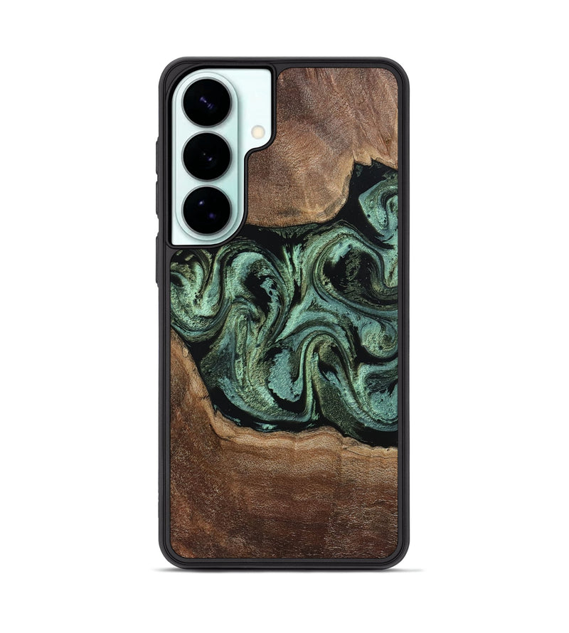 Galaxy S26 Plus Wood Phone Case - Alycia (Green, 805291)