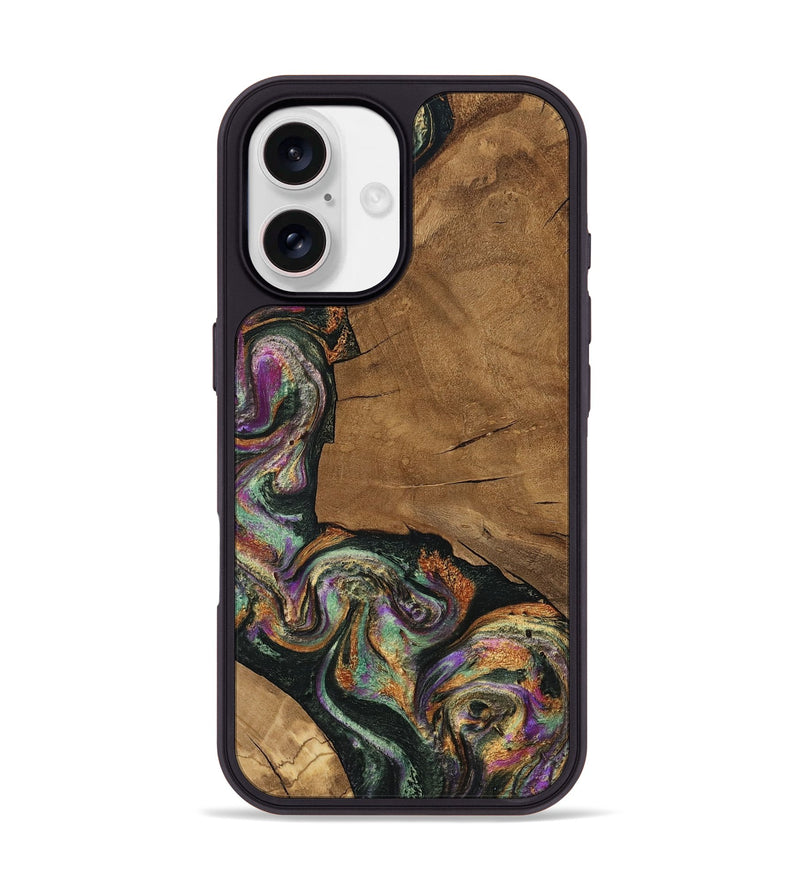 iPhone 17 Wood Phone Case - Briar (Green, 805293)