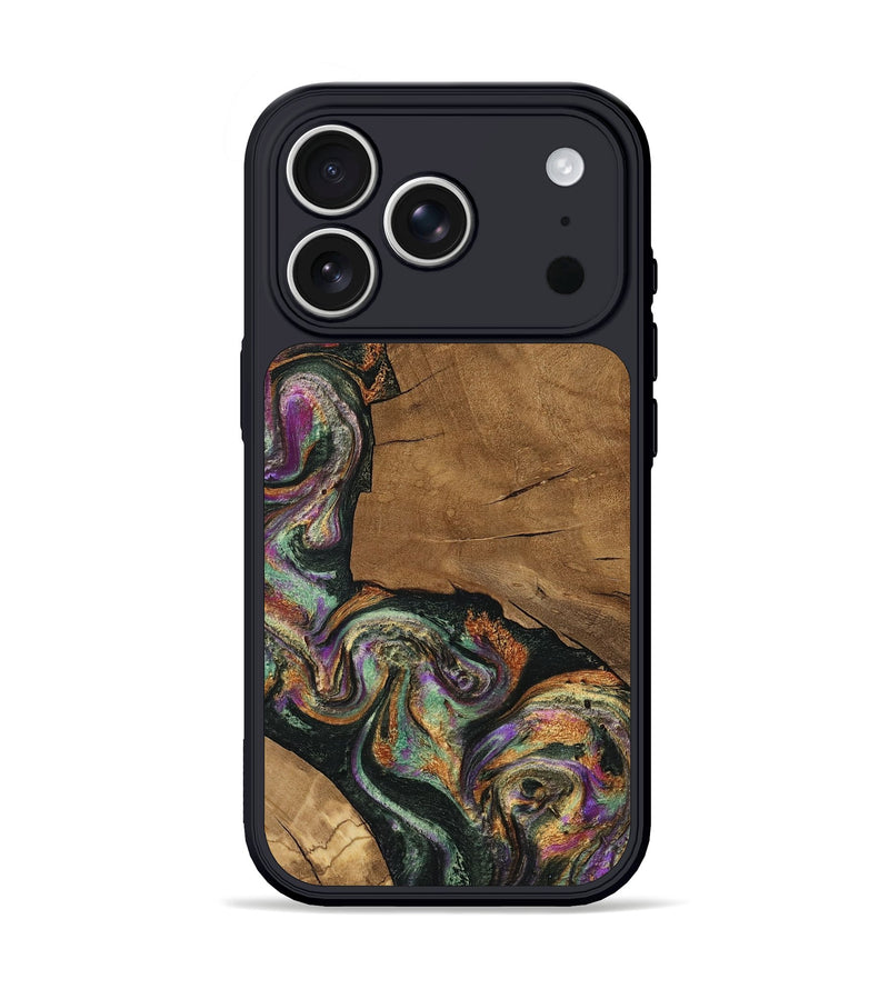 iPhone 17 Pro Wood Phone Case - Briar (Green, 805293)