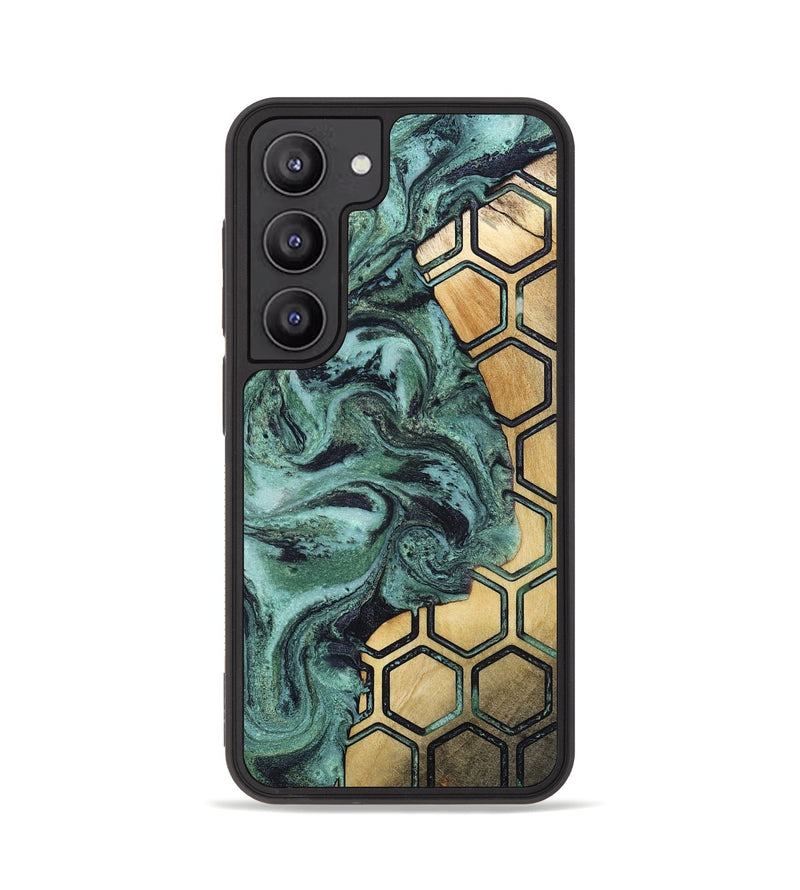 Galaxy S23 Wood Phone Case - Odie (Pattern, 805296)