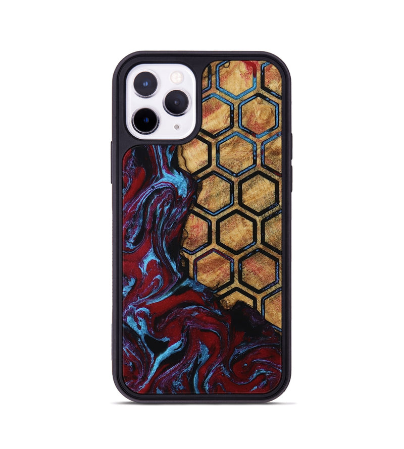 iPhone 11 Pro Wood Phone Case - Etha (Pattern, 805297)