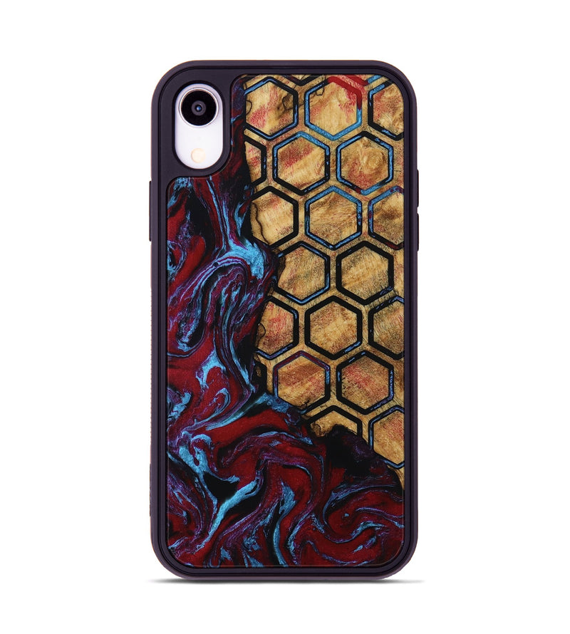 iPhone Xr Wood Phone Case - Etha (Pattern, 805297)