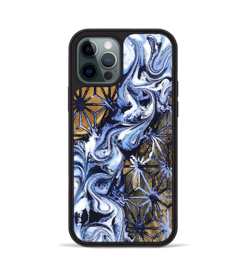 iPhone 12 Pro Wood Phone Case - Shauna (Pattern, 805299)